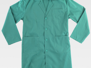 Camice medico lungo da uomo B7100 – verde/blu/nero/grigio