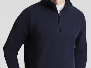 FELPA UNISEX MEZZA ZIP CLASSIC