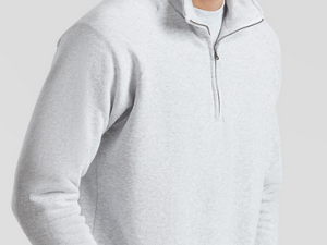 FELPA UNISEX MEZZA ZIP CLASSIC