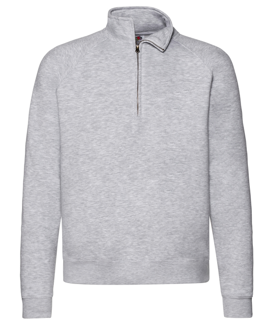 Premium Zip Neck Sweat4 - Fruit of the Loom